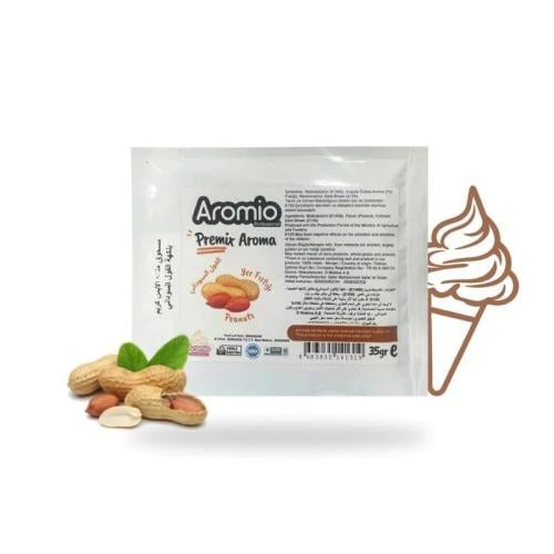 منكه ايسكريم بنكهة الفول السوداني بريمكس اروميو 35...