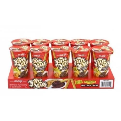 بسكوت عيدان مع شوكولات كاسات يان يان ميجي 10×30 جم...