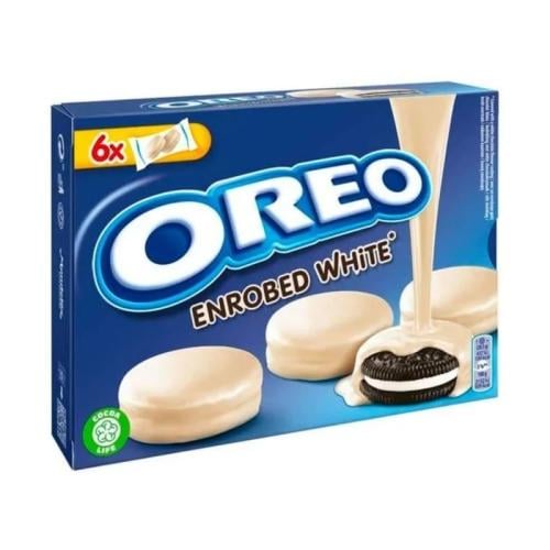 بسكويت اوريو مغطى ابيض باكت 6 قطع | Oreo Cookies W...