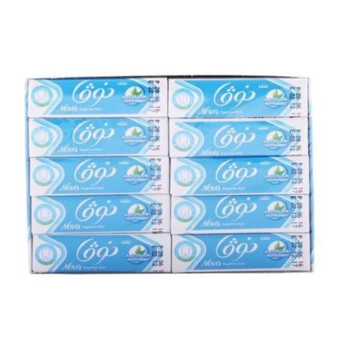 لبان نوفا ازرق حار 20 حبة | Nova Chewing Gum Hot M...