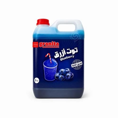 سلاش توت ازرق مسبق الخلط كاروسيل جرانيتا 5 لتر | C...