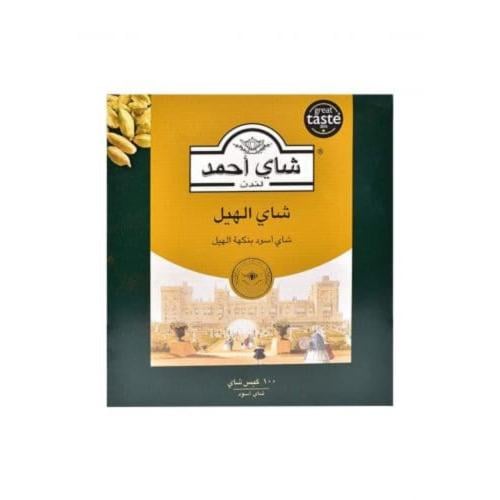 شاي احمد هيل 100 كيس | Ahmad Tea with Cardamom 100...