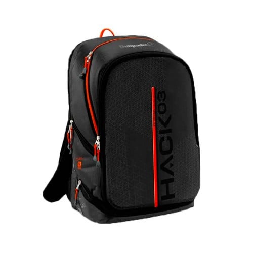 MOCHILA BULLPADEL BPM-24001 HACK BLACK 2024