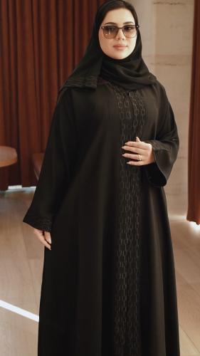 عباية وجدان مع الطرحه