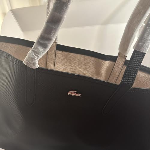 Lacoste - black & beige