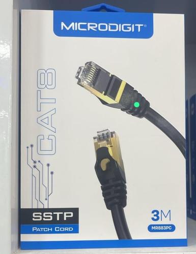 كيبل انترنت CAT 8 الطول 3 متر