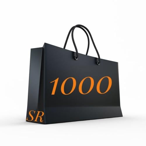 منتجات بقيمة 1000 ريال