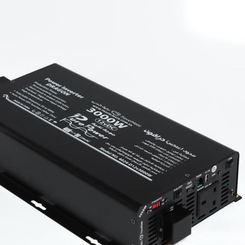 محول موجه نقية 3000 واط 12 فولت