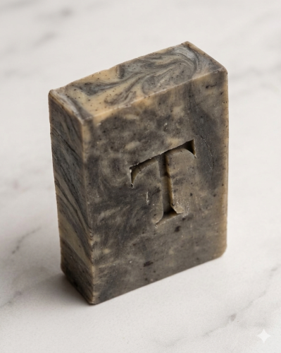 Tomato Ramssi soap and activated charcoal (olive o...