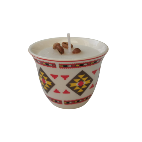 فنجان الشمع الشعبي ( قهوة ، نعناع ) الطلب يصل حسب...