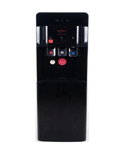 Long water cooler stand with direct connection to...