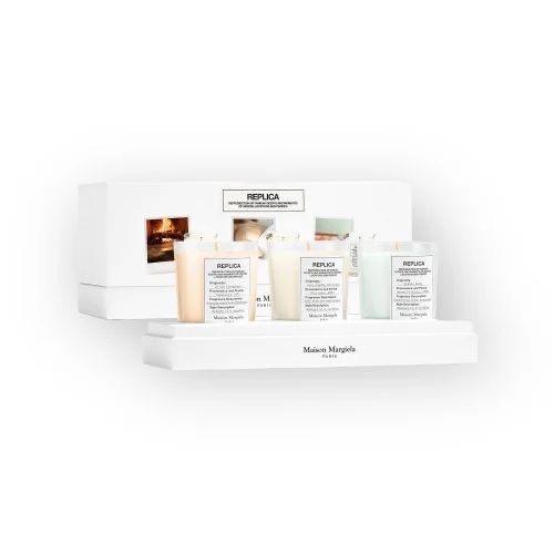 Maison Rbelka candles, three pieces, each weighing...