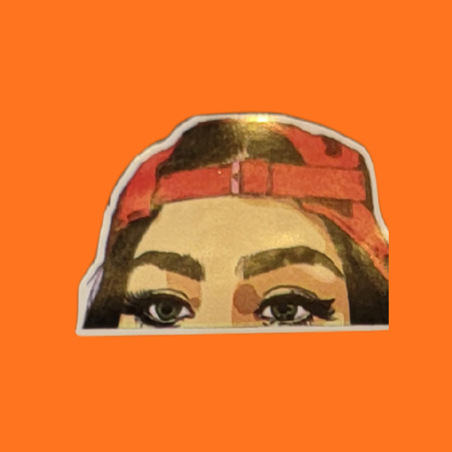 استكر نص وجه
