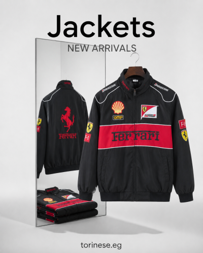 جاكيت فيراري فورمولا1 – Ferrari F1 Racing Jacket