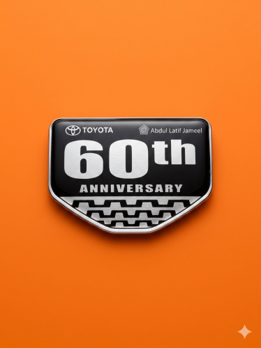 علامة البدي "60th"