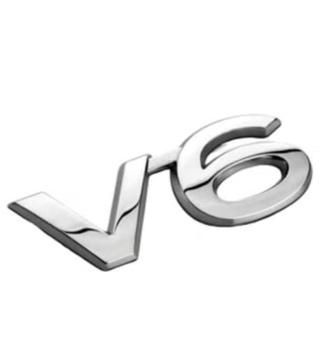 شعار V6 كروم ''لاصق''