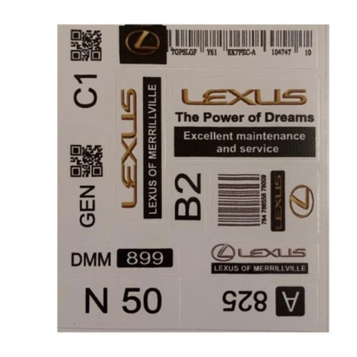 ستكرات داخلية على حسب سيارتك