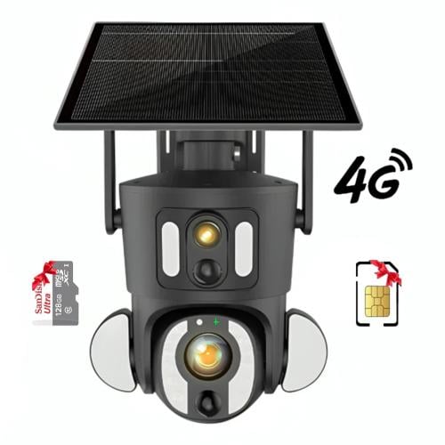 كاميرا مراقبة 4K مزدوجة زوم x20