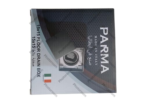 صفايه بلاط ايطالي مقاس 15*15.PARMA.STAINLESS STEEL...