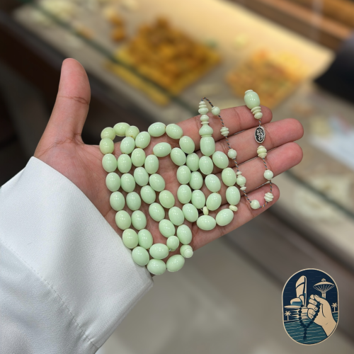 مسباح ضومنه صب قديم فستقي خراطة الزعيم