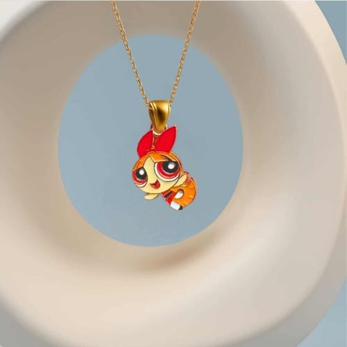 تعليقة شخصيتي الكرتونيه من الفضة الاصلية