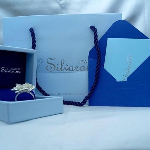 خاتم وردة النرجس 3D