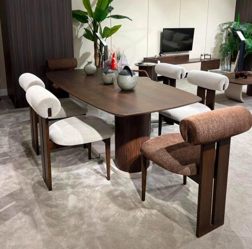 طاولات طعام مع6 كرسي وبوفيه طقم