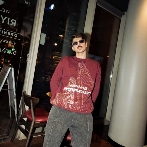 Burgundy Game changers sweater