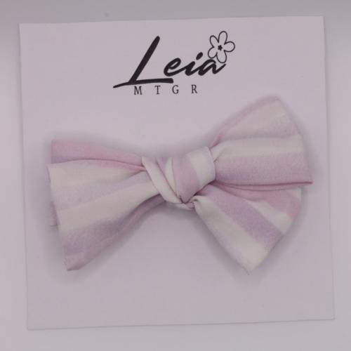 Classic fabric bow, sugar MINI, single