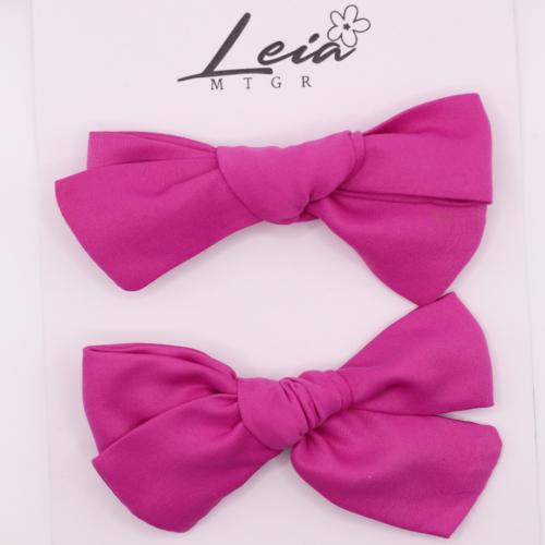 The classic fabric bow, joy and MINI double