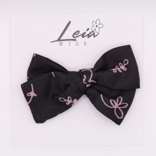 Classic fabric bow, whispers MINI, singular