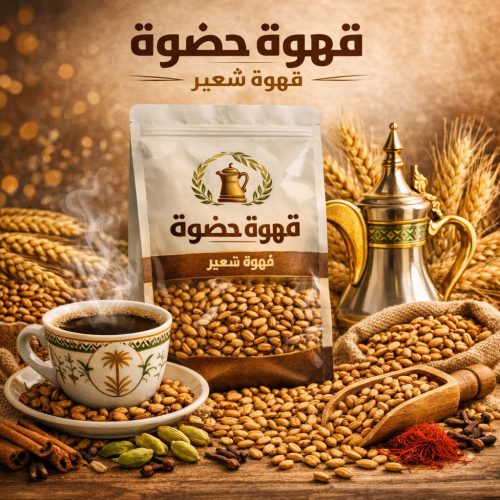 قهوة الشعير - تحميص منزلي 500 جرام