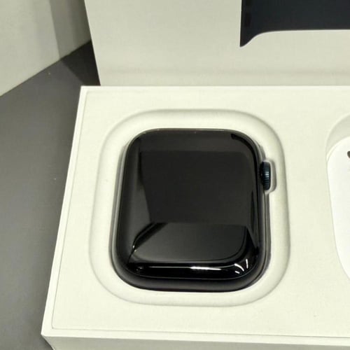 ساعه ابل الاصدار 9 مقاس 45mm مستخدم نظيف نسبة البط...