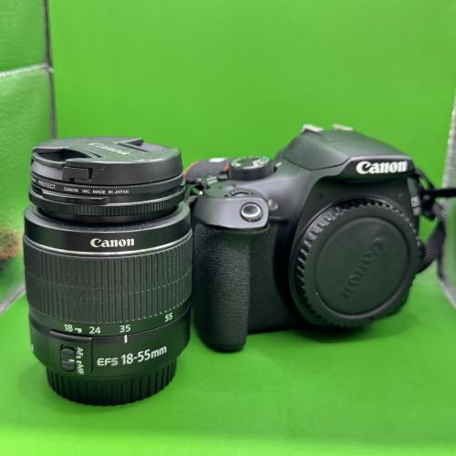 Canon 1300D used clean specifications Canon 1300D •Resolution: 18 megapixels •Sensor: APS-C CMOS •Video recording: Full HD 1080p •...
