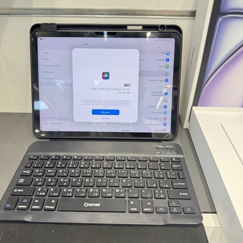 ايباد اير 11 انش 128GB معالج M3 مستخدم نسبة البطار...