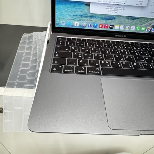 ماك بوك اير M1 256GB رام 8 مستخدم نظيف نسبة البطار...