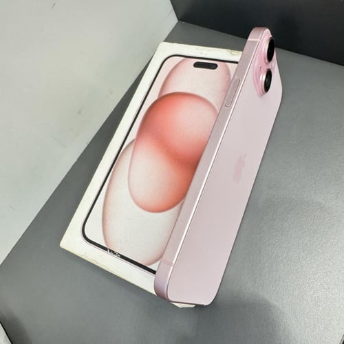 ايفون 15 بلس ذاكرة 256GB مستخدم نظيف نسبة البطارية...