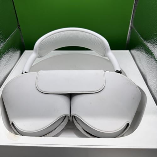 سماعة ابل ماكس الاصدار الاول لون ابيض مستعملة