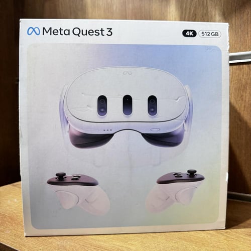نظارة الواقع الافتراضي ميتا كويست 3 سعة 512GB 4K