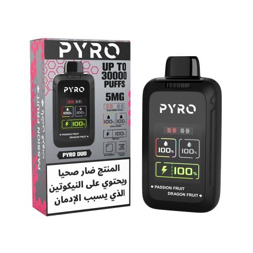 بايرو - باشن فروت / دراجون فروت-5ملجم 30ألف سحبة P...