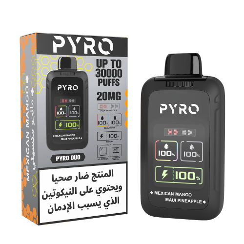 بايرو - اناناس/ مانجو مكسيكي 20ملجم 30ألف سحبة PYR...