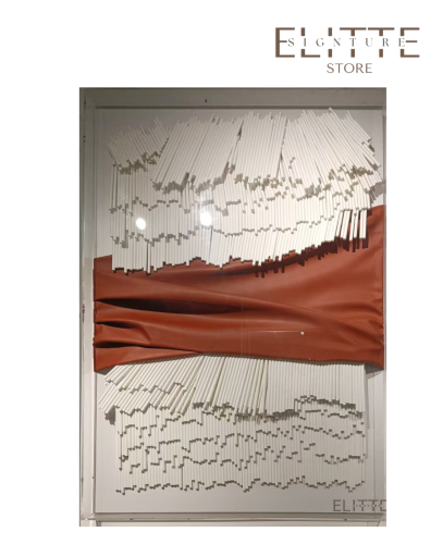 لوحة ثلاثية الأبعاد تموجات الجلد