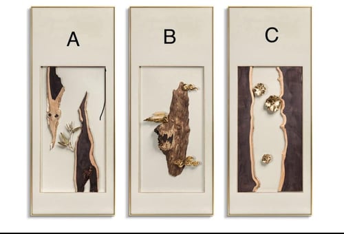 لوحة ثلاثية الأبعاد – الغصن الذهبي