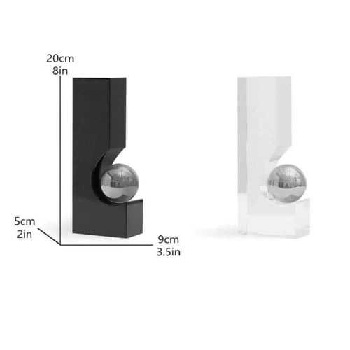 حامل كتب زجاجي