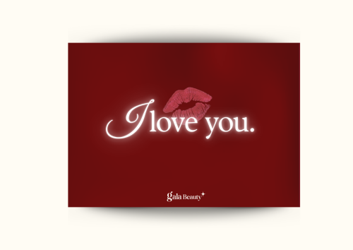 بطاقة اهداء احبك - I Love You