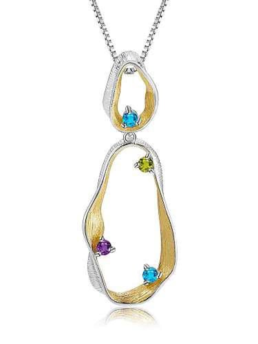 طقم فضة مُزين بأحجار الشوروفسكي