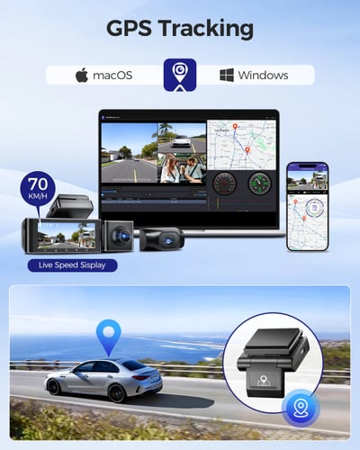 داش كام ازدوم ( AZDOME ) M550 MAX 4K