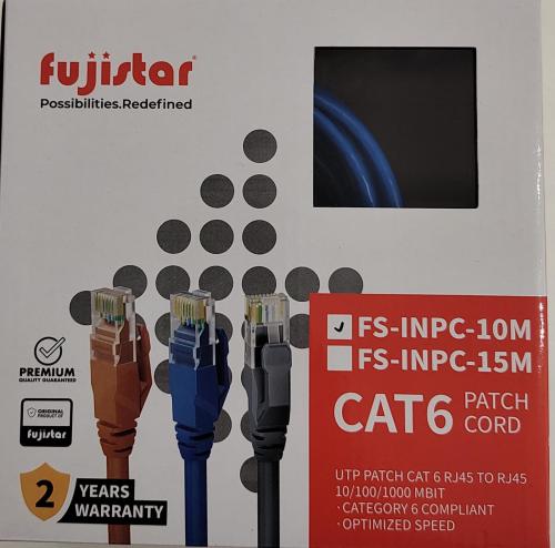 كيبل cat6 - 10متر - فوجي ستار