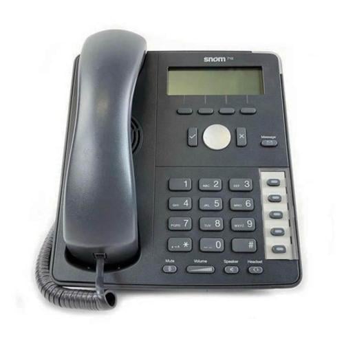 Snom D710 o 4*SIP Line, High End Security IP Phone...