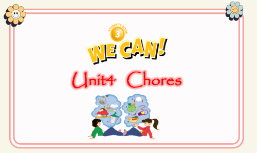 بكج الوحدة الرابعة We Can3